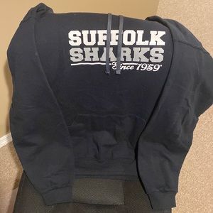 Sofspun Suffolk Sharks unisex hooded sweatshirt